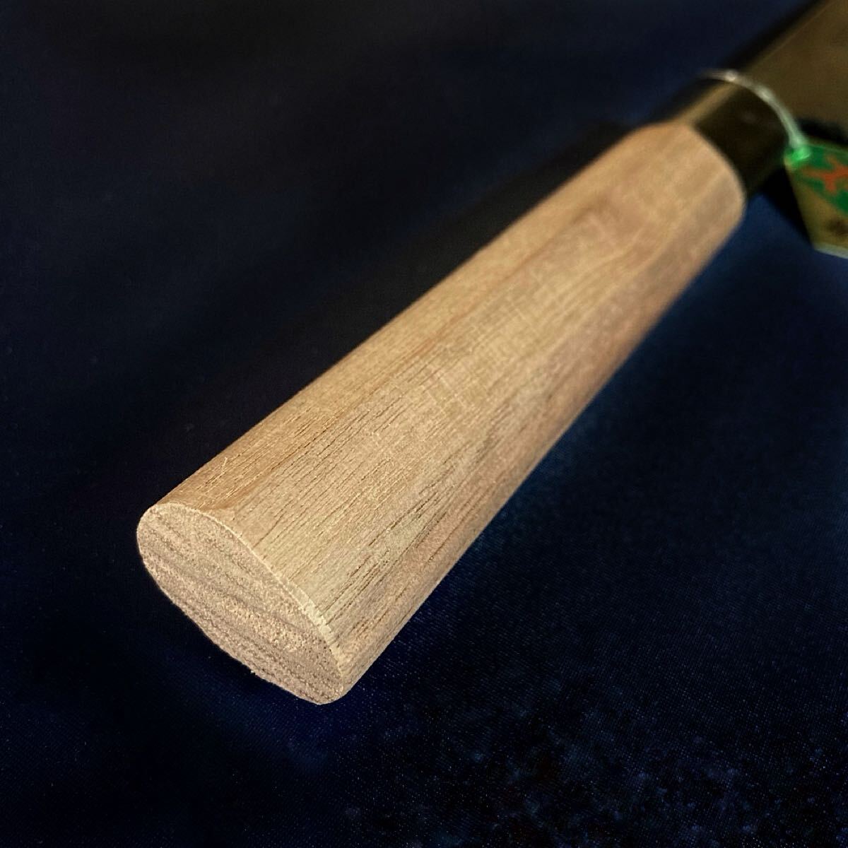 司作　忠義鍛造　切付包丁　240mm 24cm 青紙スーパー　ダマスカス　黒打ち仕上げ　土佐打刃物　職人の鍛造品　
