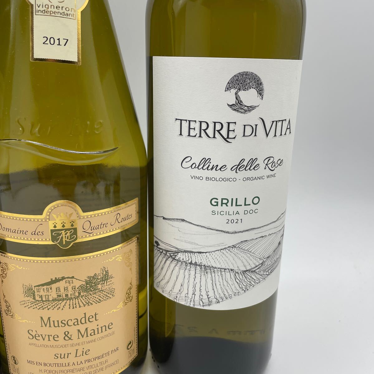 未開封 フランスワイン イタリアワイン ワイン各種 シャルドネ メルロー ボルドー ロワール シュールリー シチリア 4本まとめ売り