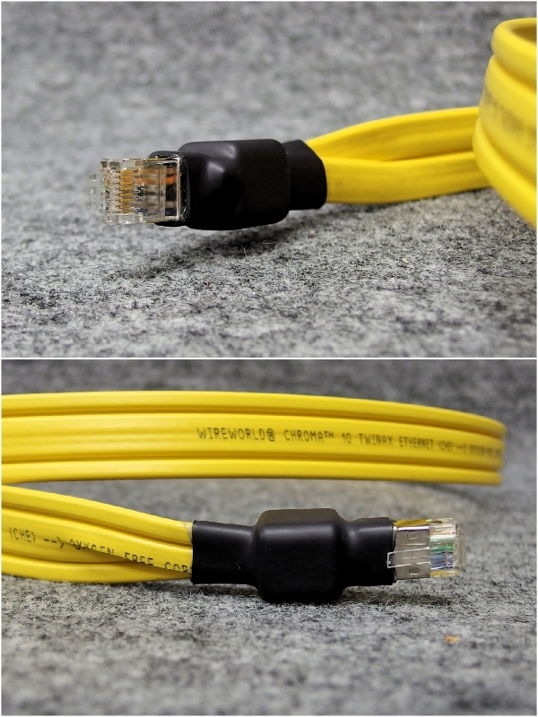 WIREWORLD / LAN кабель / Chroma 10 (1m) / тросик world черный ma