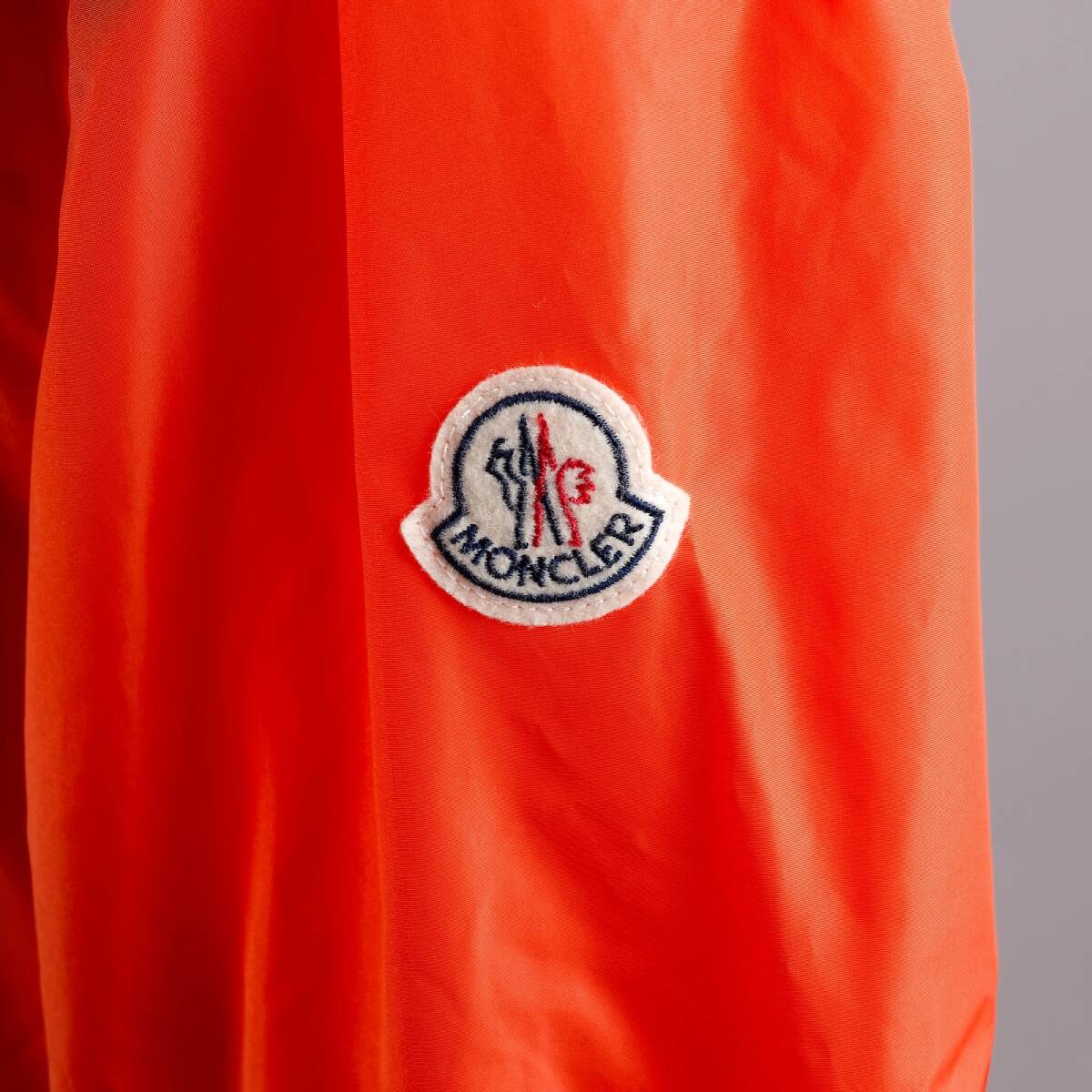 【即決?送料無料】極美品 [ナイロンパーカー]モンクレール [サイズ1] オレンジ メンズ ジャパンタグ MONCLER 