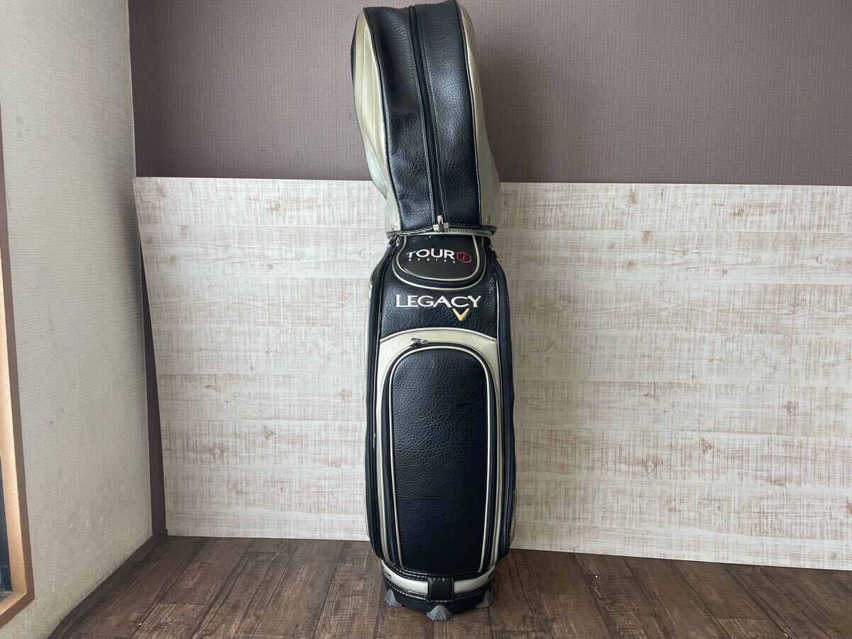 1円 キャロウェイ Callaway キャディバッグ 5口 ゴルフバッグ 黒 ブラック