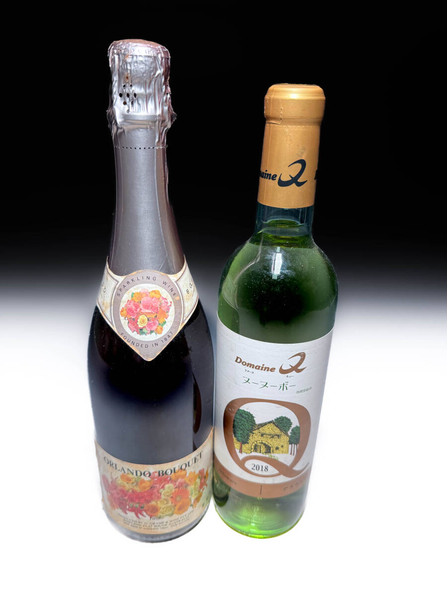 [即決]古い時代物オーランドブーケ ロゼワイン オーストラリア ドメーヌ キュー ヌーヌーボー 2018