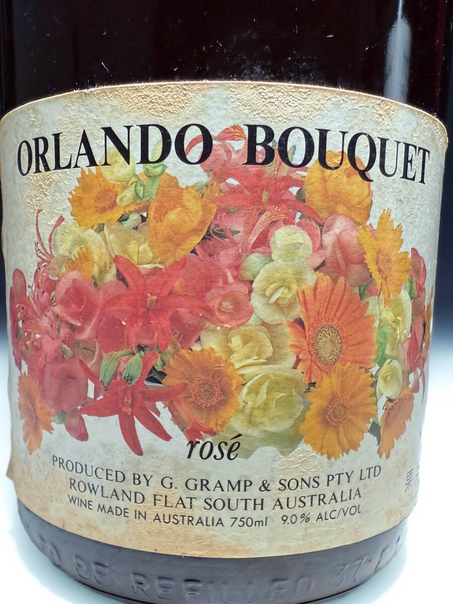 [即決]古い時代物オーランドブーケ ロゼワイン オーストラリア ドメーヌ キュー ヌーヌーボー 2018