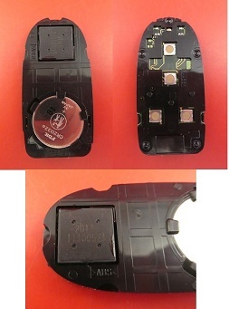 □三菱スマートキー☆デリカD2,MB15S☆4ボタン☆MQ502122☆社外新品ブランクキー付　★２２０６０１０４