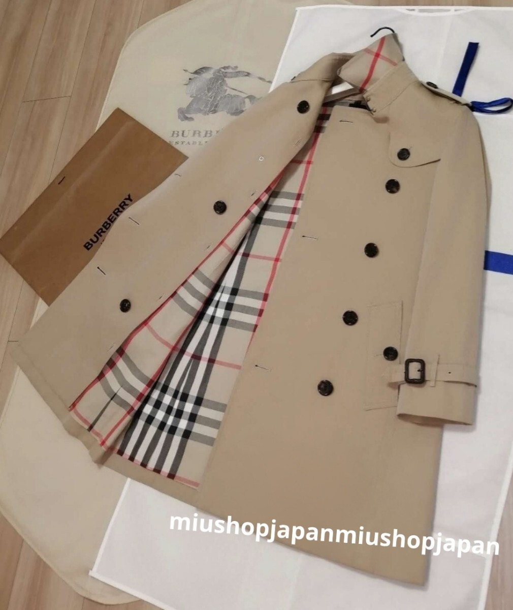 本物上質●バーバリーロンドン　 BURBERRY　LONDON　 バーバリー トレンチコート ノバチェック ベージュ　ハニーベージュ　S M ライナー
