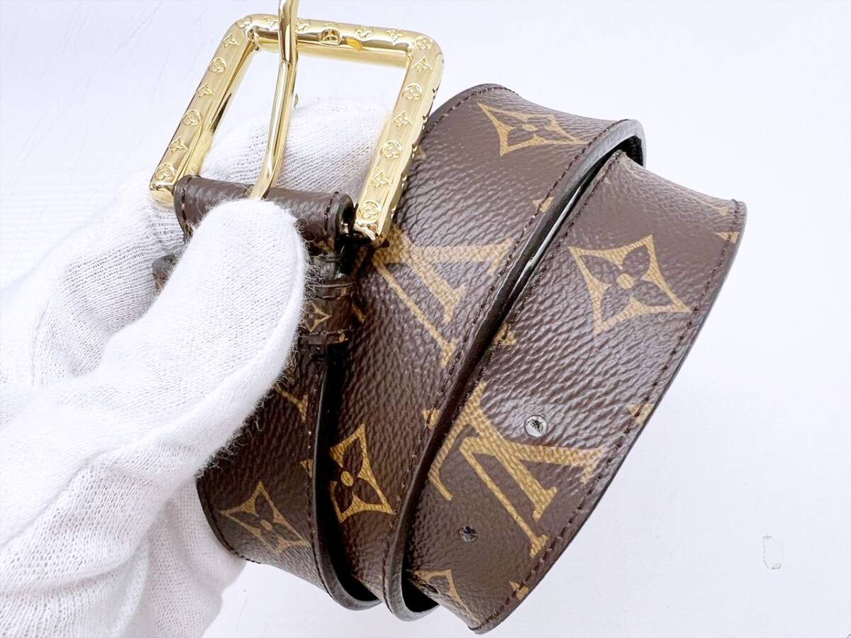 美品　Louis Vuitton　ヴィトン　モノグラム　サンチュール　デイリーマルチポケット　ベルト　コインケース　ポーチ　キーリング　M0236_画像2