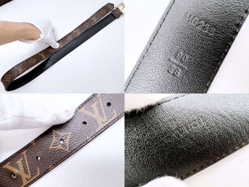 美品　Louis Vuitton　ヴィトン　モノグラム　サンチュール　デイリーマルチポケット　ベルト　コインケース　ポーチ　キーリング　M0236_画像5