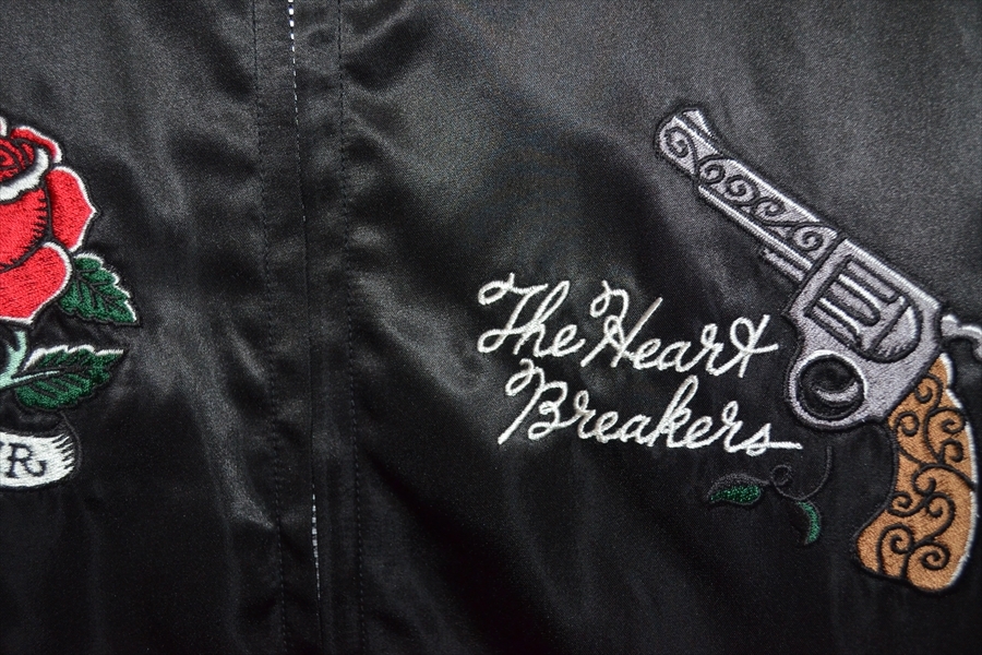 ベドウィン BEDWIN & THE HEARTBREAKERS　SOUVENIR JACKET MCKNIGHT　リバーシブル　サテン　スーベニア　ジャケット　2 D8385