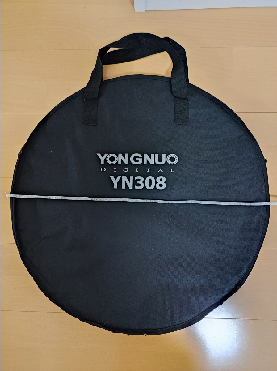 YONGNUO YN308 LEDリングライト （Inner 47cm Outer 50cm）色溫度3200-5500K