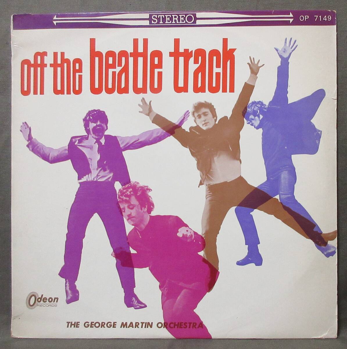 ペラ赤盤稀少(LP) [Off The BEATLE Track ビートルズ?ヒット?ソング集] ジョージ?マーティン楽団/STEREO/1964年/Odeon東芝音工/OP 7149