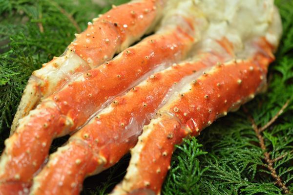 冷凍ボイルタラバガニセクション（腳?足）600ｇ（シュリンク付）〔K〕北港直販☆かに?蟹?たらば