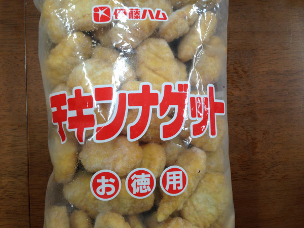 〔業(yè)務用大量〕チキンナゲット500ｇ×10個（5ｋｇ〔Ｅ〕北港直販