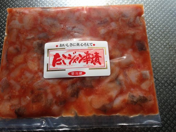 〔お買(mǎi)い得簡(jiǎn)単パック〕たこジャン辛200ｇ〔E〕☆蛸☆タコ☆