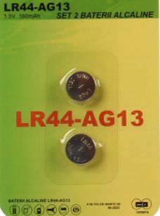 送料無料！　即決２個(gè)１９０円　LR44 (SR44互換)　アルカリコイン電池　ボタン電池　AG13／357／LR44同等品