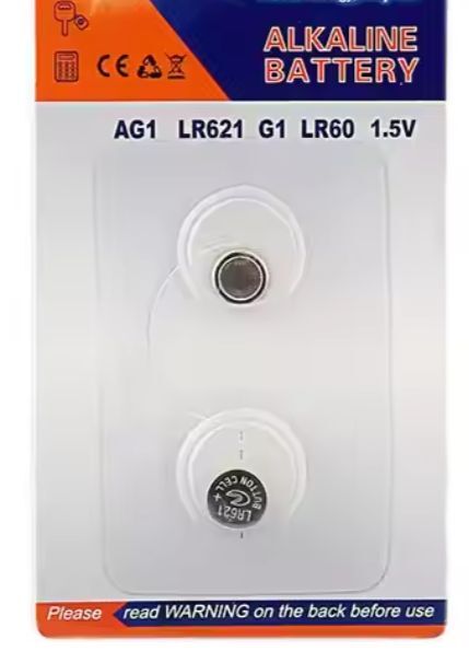 送料無(wú)料！　即決２個(gè)１９０円　LR621 (SR621互換)　アルカリコイン電池　腕時(shí)計(jì)用　ボタン電池　AG1／364／LR621/LR60同等品