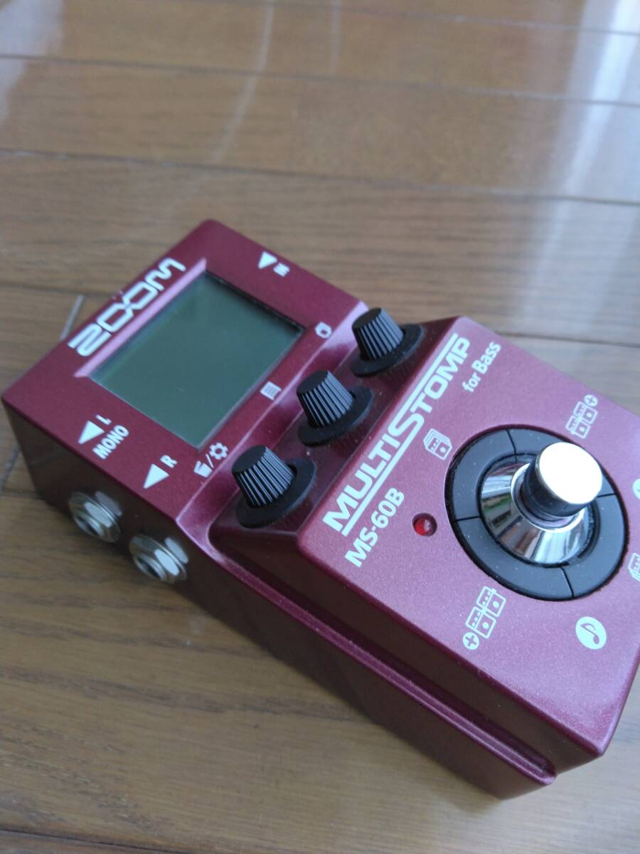 ZOOM ( ズーム ) / MS-60B ベース用マルチエフェクター 中古美品★