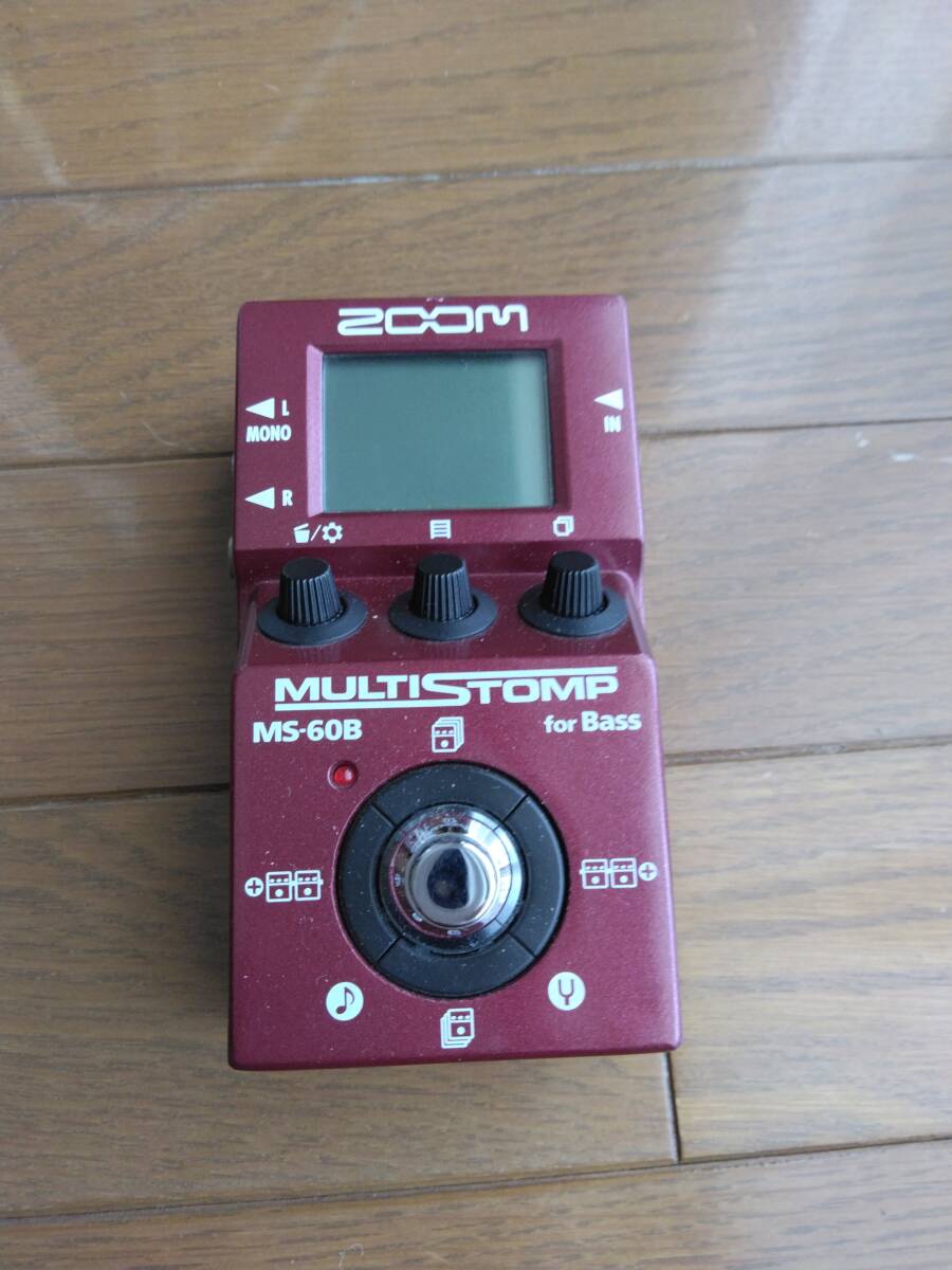ZOOM ( ズーム ) / MS-60B ベース用マルチエフェクター 中古美品★