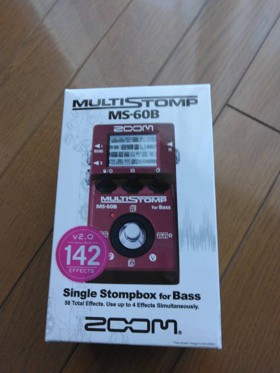 ZOOM ( ズーム ) / MS-60B ベース用マルチエフェクター 中古美品★