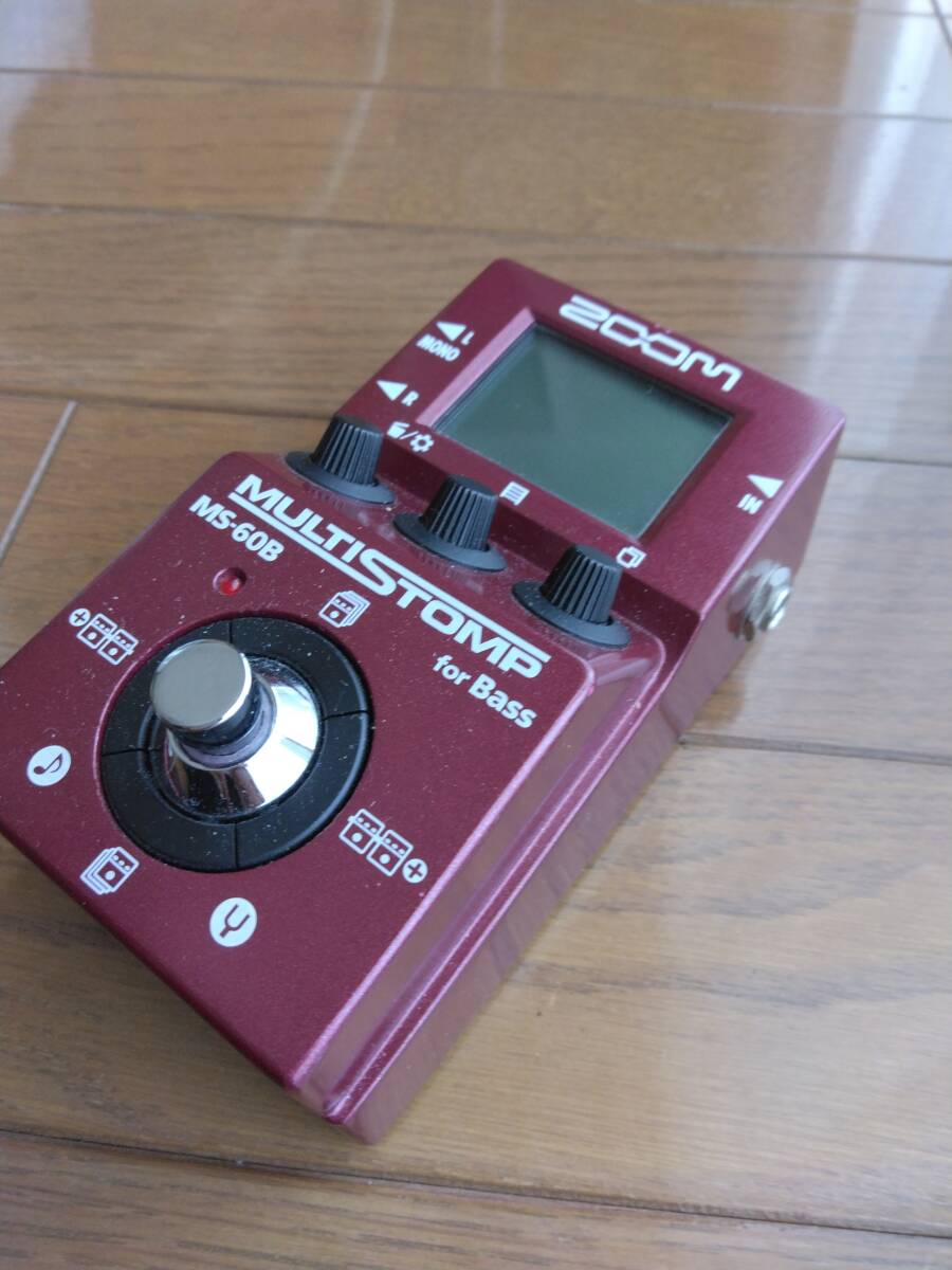 ZOOM ( ズーム ) / MS-60B ベース用マルチエフェクター 中古美品★