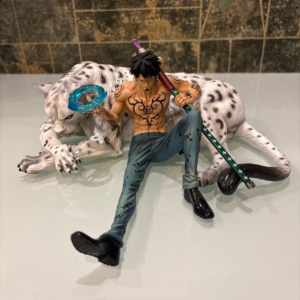 ONEPIECE ロー POP フィギュア 国内発送 同梱可 ワンピース フィギュア ロー 豹 POP P.O.P DX