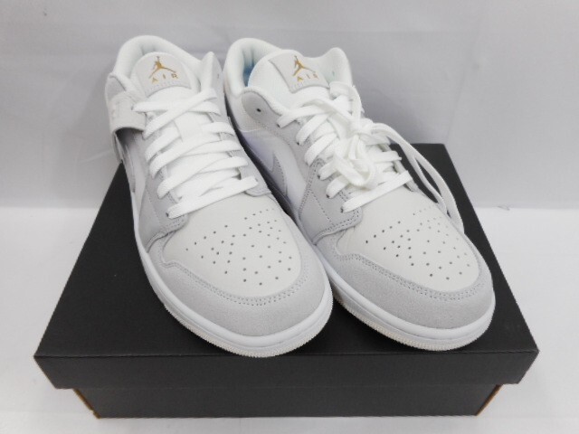 AIR JORDAN 1 LOW "PARIS"(2024) CV3043-100 (ホワイト/フットボールグレー/サミットホワイト/スカイグレー)