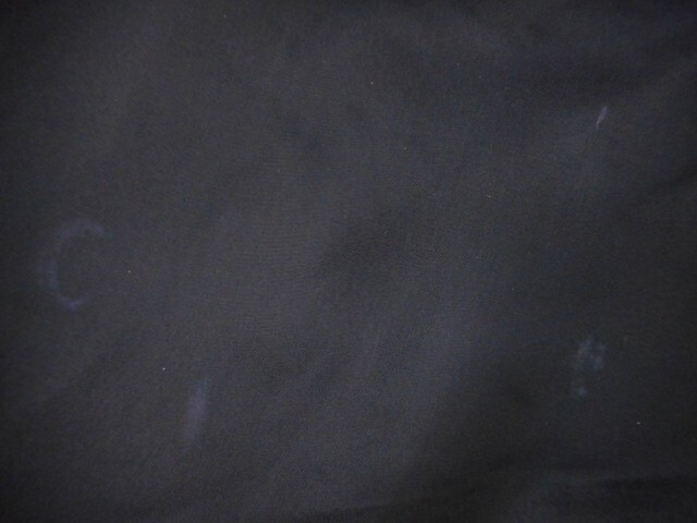 67 送100サ 0630YD05 YOHJI YAMAMOTO ヨウジヤマモト 80～90s 筆記体タグ カシミヤ混 テーラードジャケット 厚手 日本製 紺 サイズS 中古品_画像8