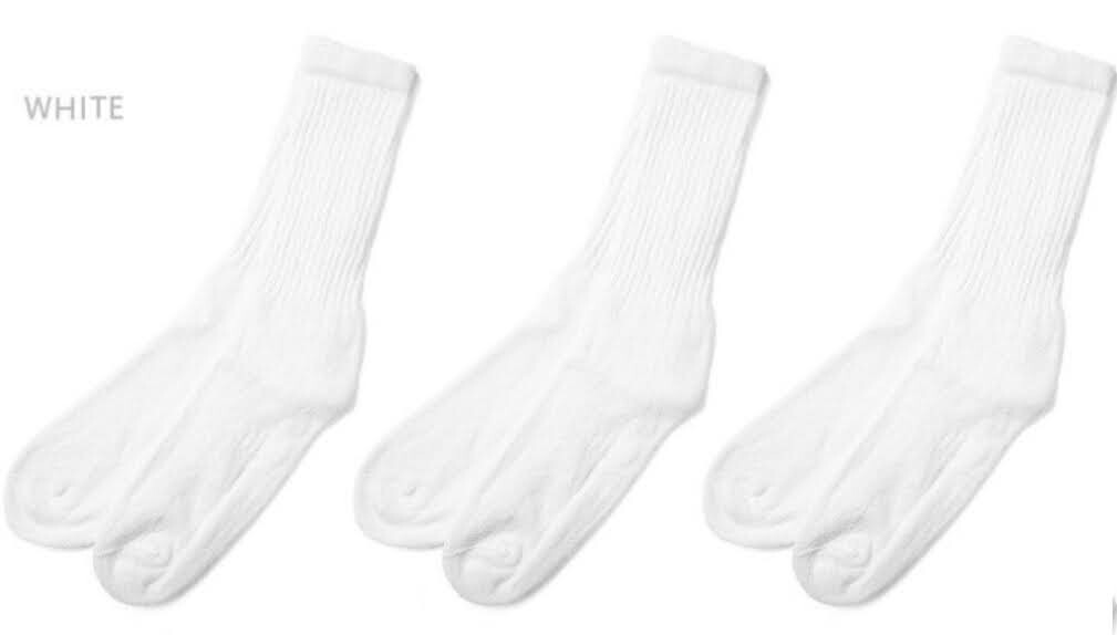 新品未使用 レイルロード ソックス MADE IN USA 白 3足セット メンズ 靴下 Railroad Sock ホワイト