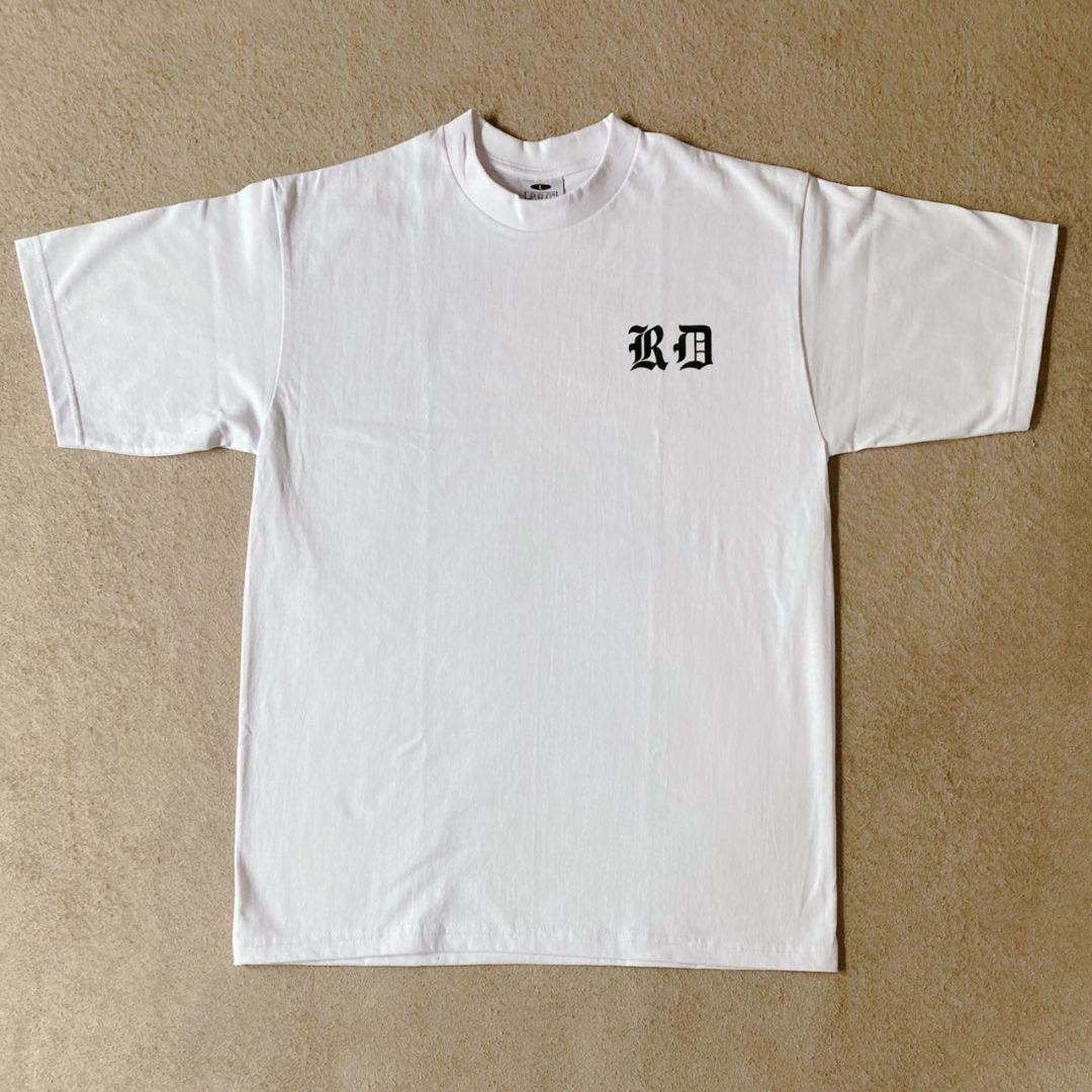 新品未使用 プロクラブ ヘビーウエイト プリント 半袖 Tシャツ 白 M F柄