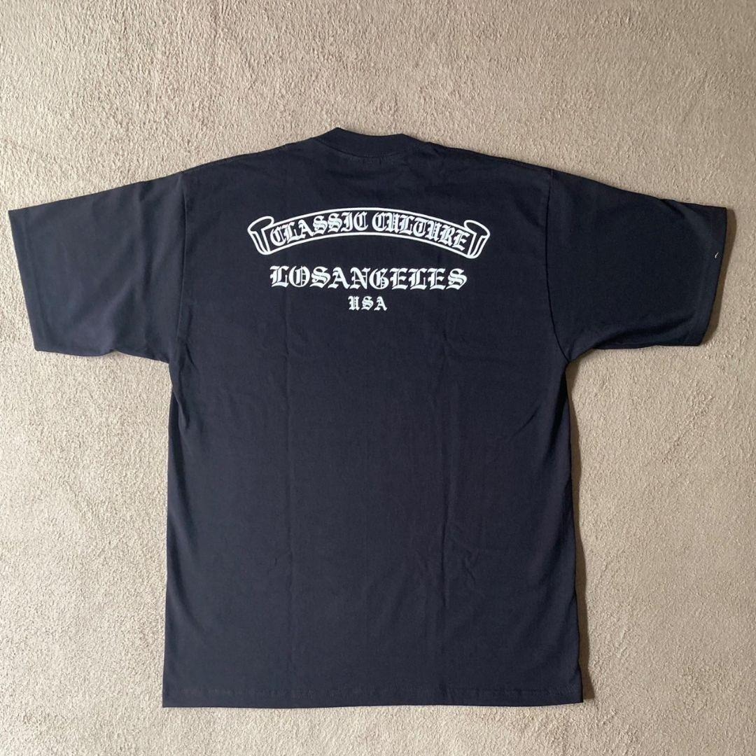 新品未使用 プロクラブ ヘビーウエイト プリント Tシャツ B柄 半袖 黒 XL