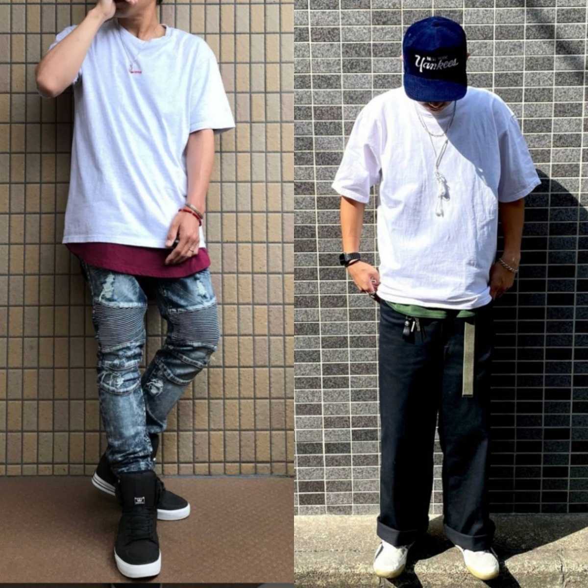 新品未使用 プロクラブ ヘビーウエイト 半袖 Tシャツ ホワイト 2枚セット 無地 厚手 XXL 6.5oz PRO CLUB