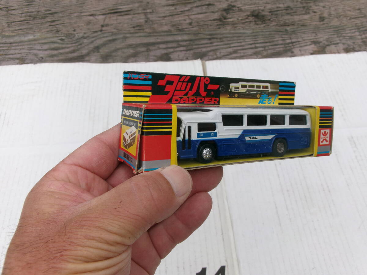  подлинная вещь, Bandai,dapa-, Nissan дизель, semi decker, National Railways высокая скорость автобус 