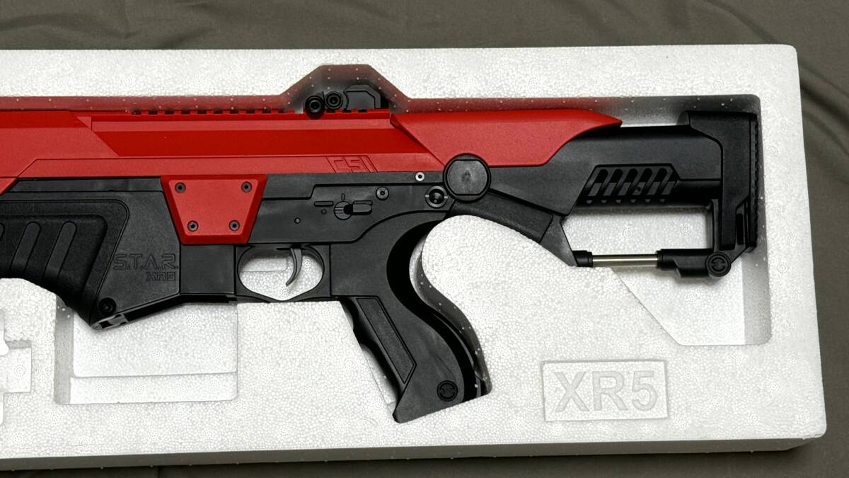 ■送料無料 未使用品 CSI S.T.A.R XR5 Gen2 電動ガン RED レッドカラー FG-1505-R■