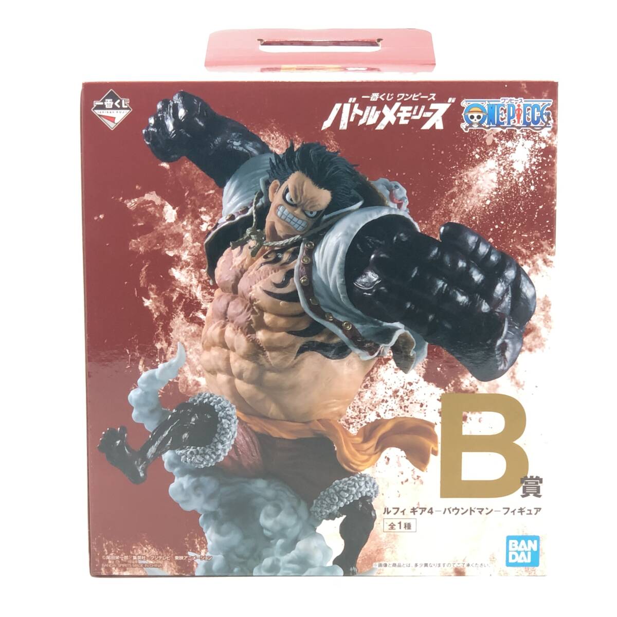 玩M82 【未開封】フィギュア 一番くじ B賞 モンキー?D?ルフィ ギア4 バウンドマン ワンピース バトルメモリーズ