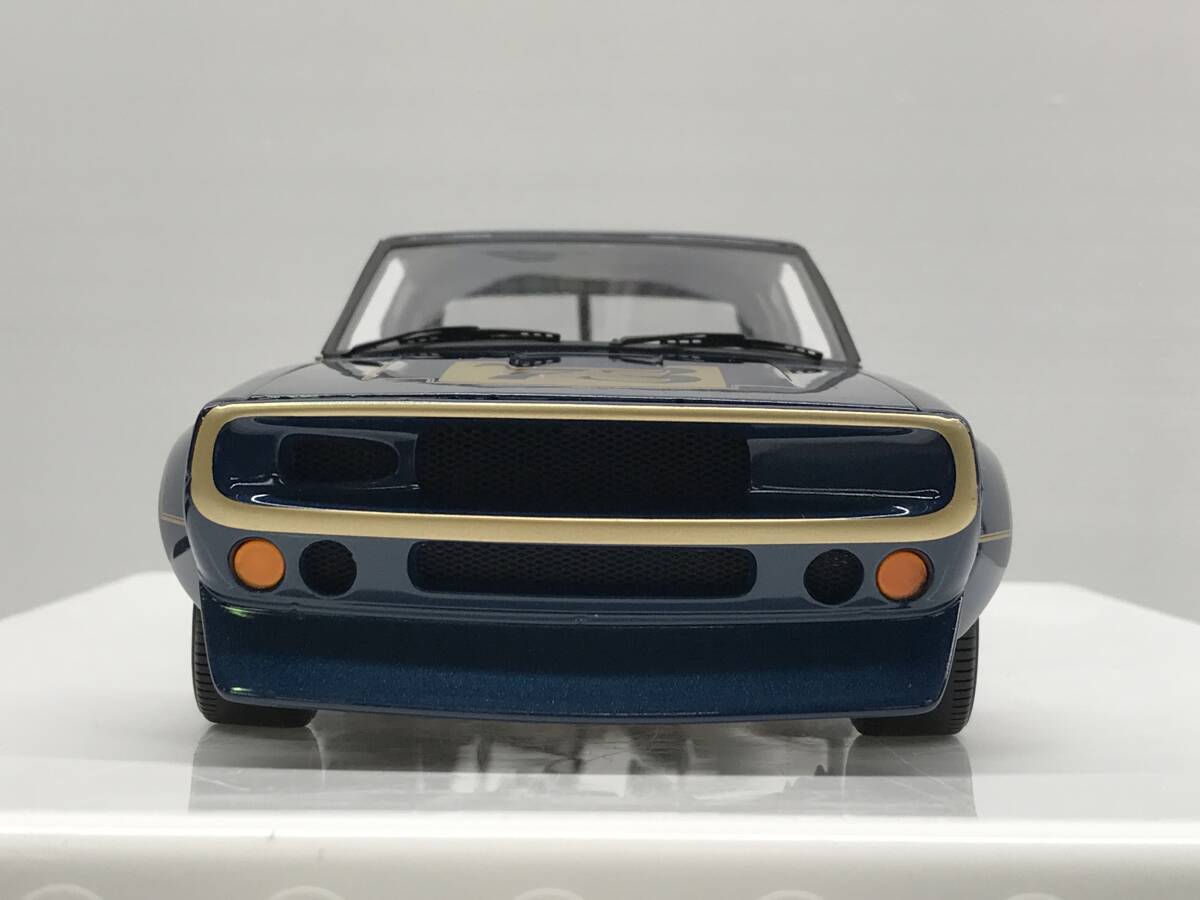 .G80 миникар 1/18 Ken&Mary Skyline GT-R рейсинг KPGC110 1972 литье под давлением модель Kyosho 