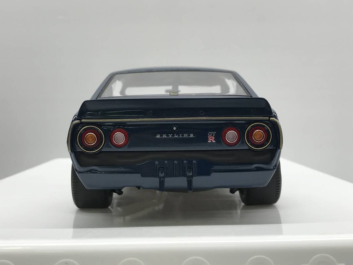 .G80 миникар 1/18 Ken&Mary Skyline GT-R рейсинг KPGC110 1972 литье под давлением модель Kyosho 
