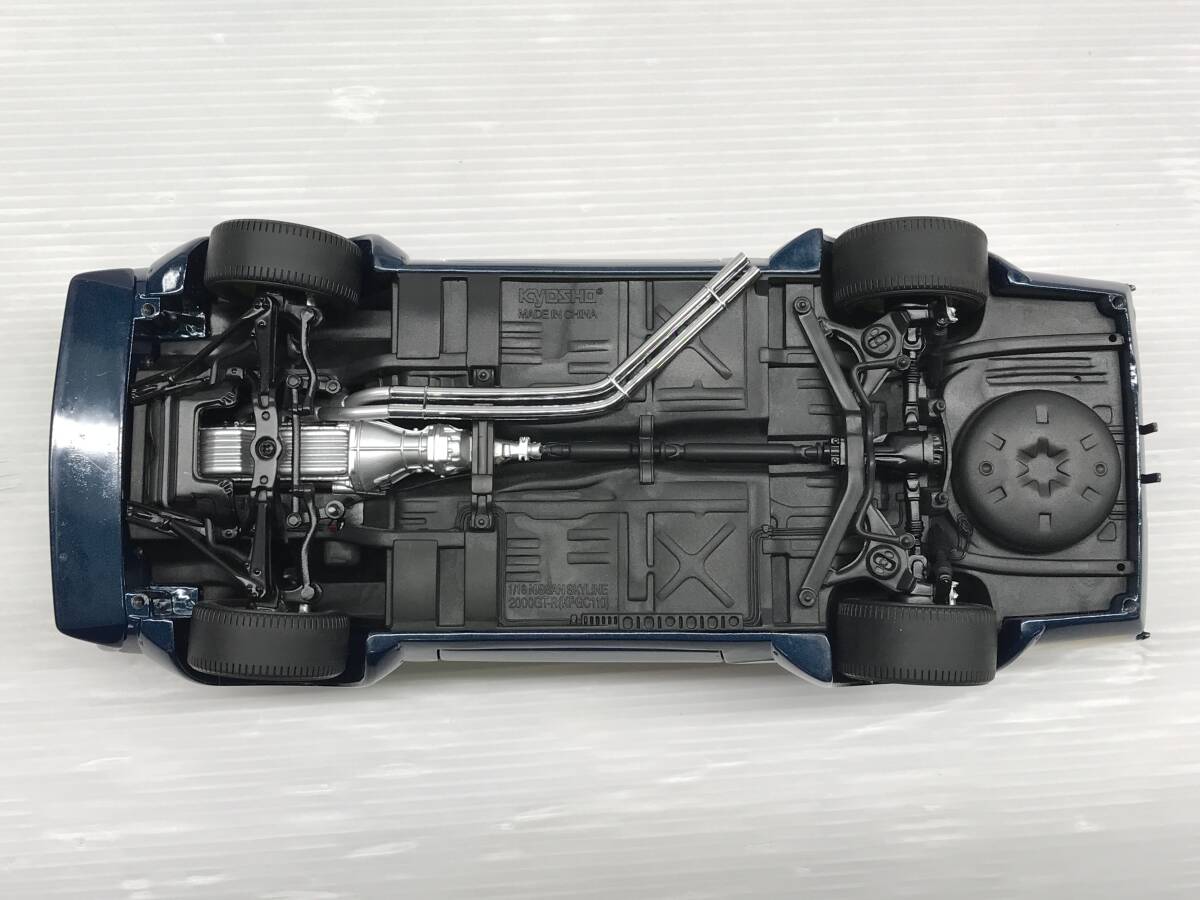 .G80 миникар 1/18 Ken&Mary Skyline GT-R рейсинг KPGC110 1972 литье под давлением модель Kyosho 