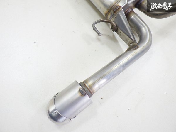 新車外し ダイハツ 純正 LA400K コペン マフラー リアピース 左右出し 即納 棚