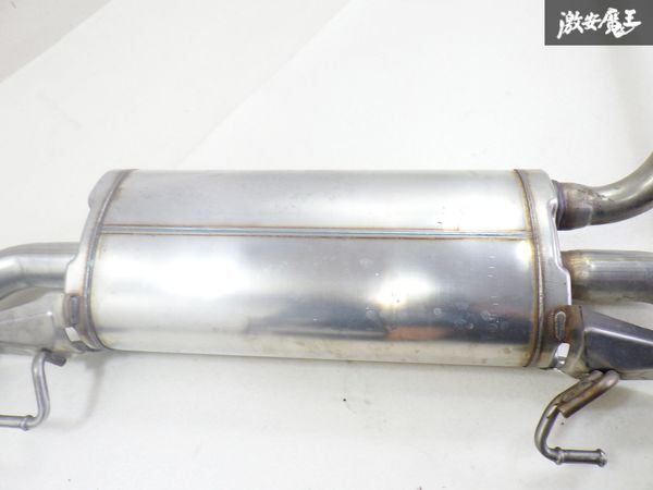 新車外し ダイハツ 純正 LA400K コペン マフラー リアピース 左右出し 即納 棚