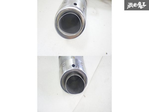 新車外し ダイハツ 純正 LA400K コペン マフラー リアピース 左右出し 即納 棚