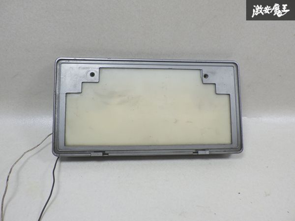 エイゼット 舊車 字光式ナンバープレート ナンバー AGI-AS15 セイフティ プレート ホルダー デコトラ VIP 電球式 即納 棚