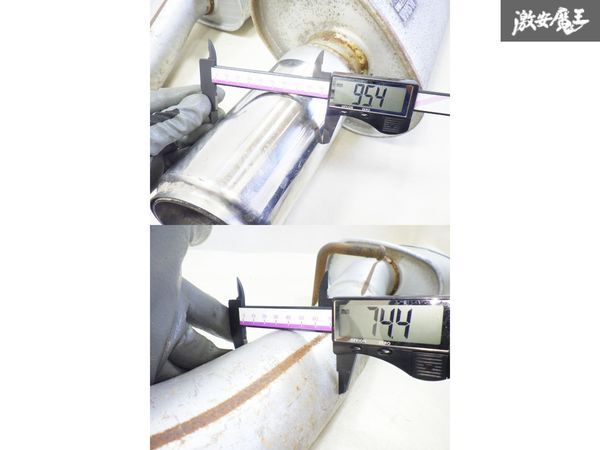 HKS サイレントハイパワー トヨタ JZA70 70 スープラ マフラー リアピース 中間パイプ 即納 棚