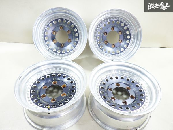 DER WELT CAMPEAO DO MUNDO ラグナディフォース レンコン ディッシュ 15インチ 139.7 深リム 舊車 クロカン 4WD リフトアップ 棚1F