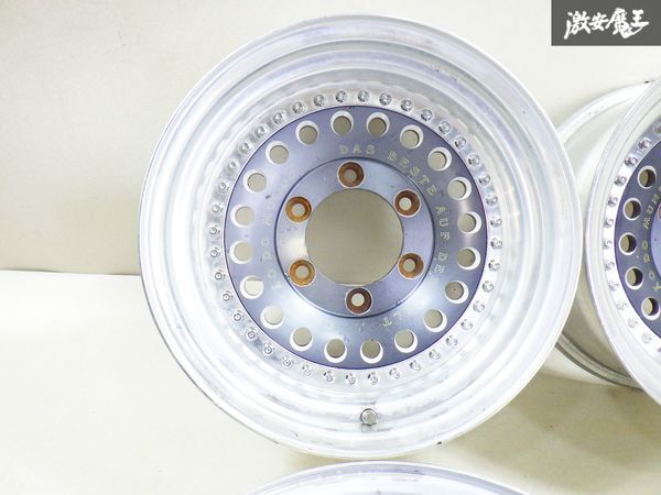 DER WELT CAMPEAO DO MUNDO ラグナディフォース レンコン ディッシュ 15インチ 139.7 深リム 舊車 クロカン 4WD リフトアップ 棚1F