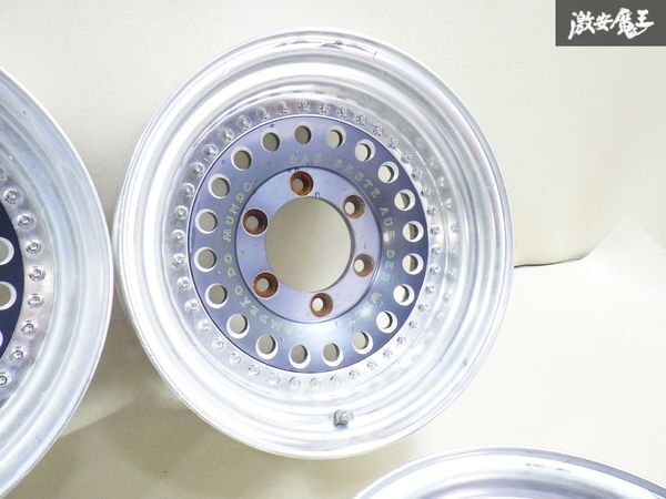 DER WELT CAMPEAO DO MUNDO ラグナディフォース レンコン ディッシュ 15インチ 139.7 深リム 舊車 クロカン 4WD リフトアップ 棚1F