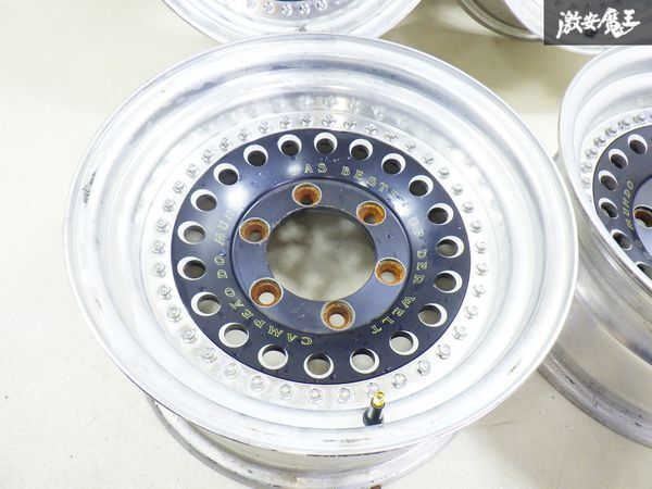 DER WELT CAMPEAO DO MUNDO ラグナディフォース レンコン ディッシュ 15インチ 139.7 深リム 舊車 クロカン 4WD リフトアップ 棚1F