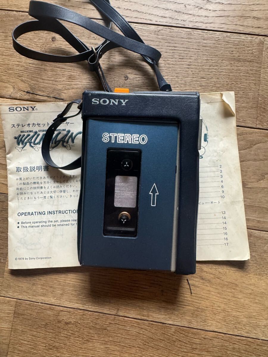 初代 ウォークマン Sony TPS-L2 STEREO WALKMAN ソニー 通電OK カセットプレーヤー