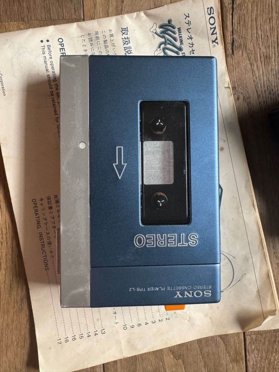 初代 ウォークマン Sony TPS-L2 STEREO WALKMAN ソニー 通電OK カセットプレーヤー