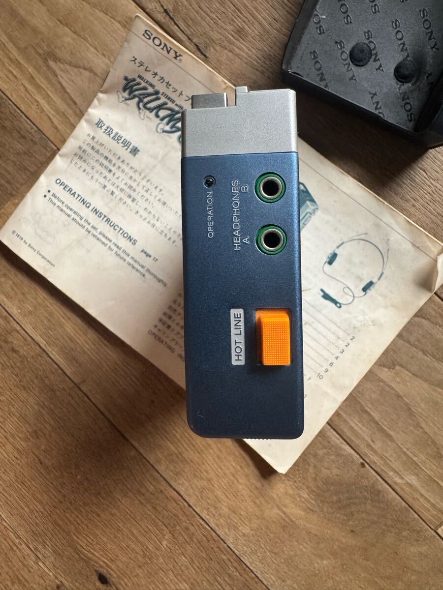 初代 ウォークマン Sony TPS-L2 STEREO WALKMAN ソニー 通電OK カセットプレーヤー