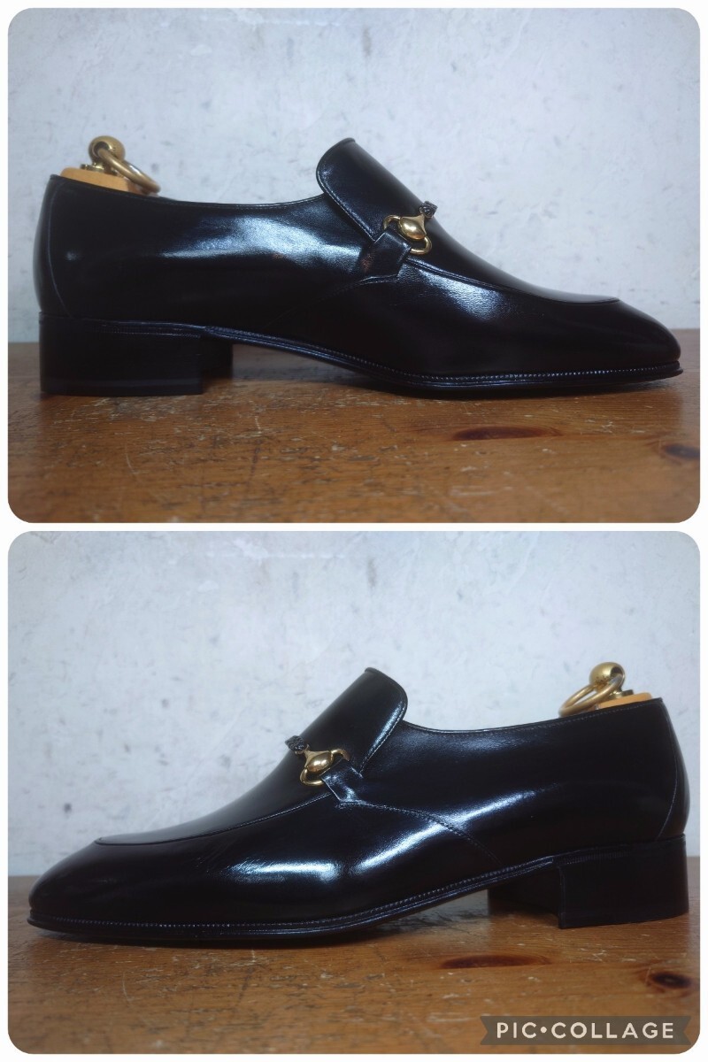 [.. надеть обувь только / бесплатная доставка ]ITALY производства ARTIOLI/ arte .oli bit Loafer UK6 24.5cm соответствующий черный чёрный /testoni ferragamo нравится .