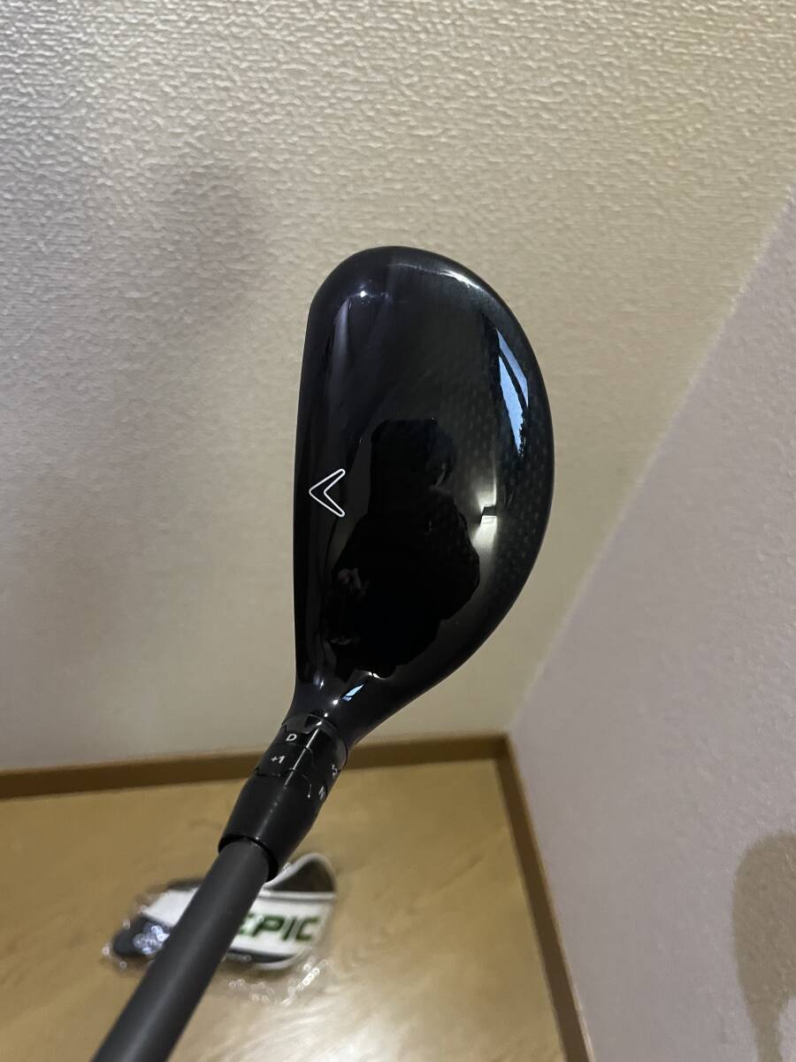 ■美品■ガラスコート済■ キャロウェイ エピック ユーティリティ SUPER HYBRID EPIC S UPER HYBRID U5 24° フレックスSR 　Bランク■_画像2